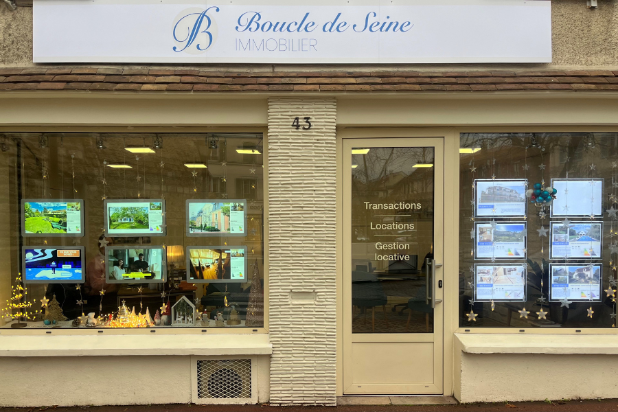 Vitrine Boucle de Seine - Nouvelle identité visuelle