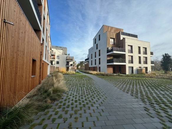 Vue extérieure de la résidence